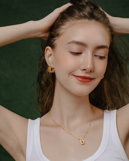 「Gleam」 Hoop Earrings