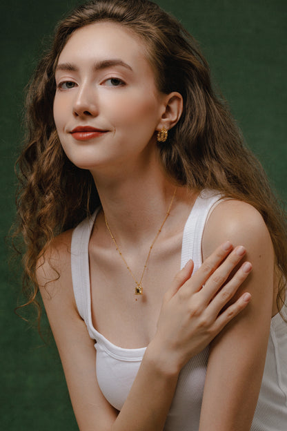 「Gleam」 Hoop Earrings