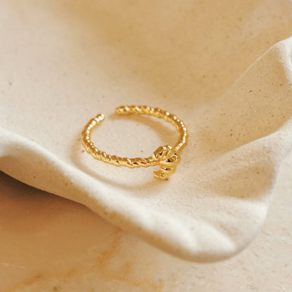 「Croissant」Open cuff Ring