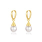 「Dewdrop」 Freshwater Pearl Earrings