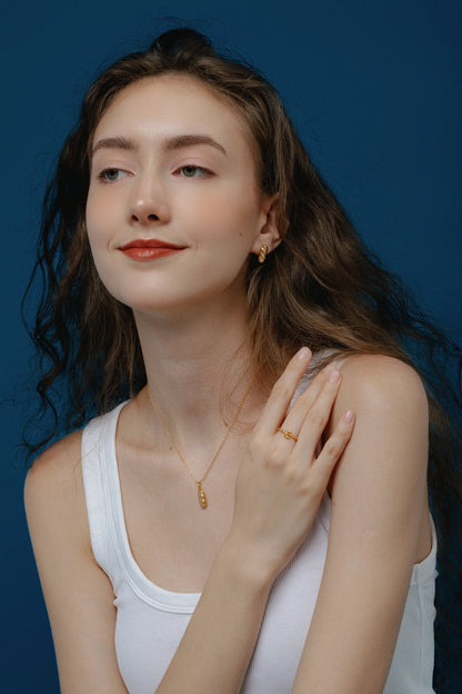 「Baguette」 earrings