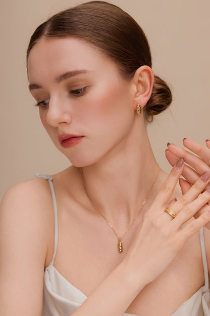 「Baguette」 earrings