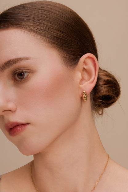 「Baguette」 earrings