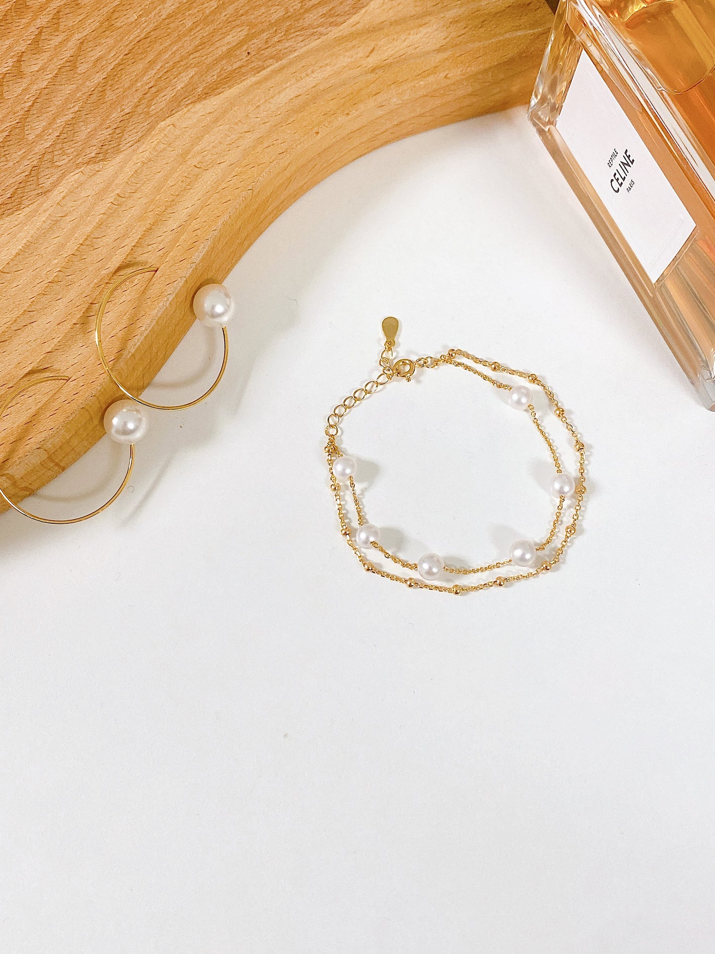 「Perfect Pearl」Freshwater Pearl Grace Bracelet